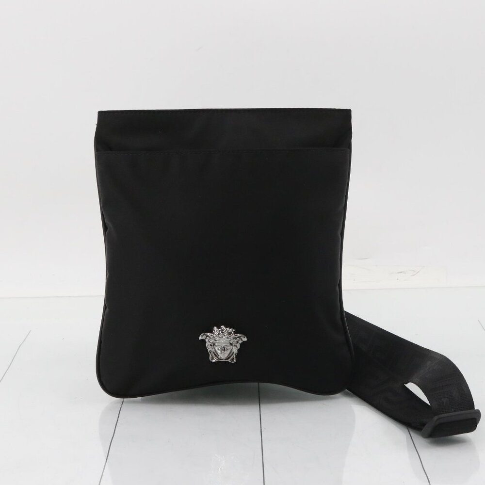 NWT Versace Nylon Messenger Bag